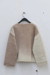 SWAYING/KNIT fleece V-neck cardigan SW202SZ53